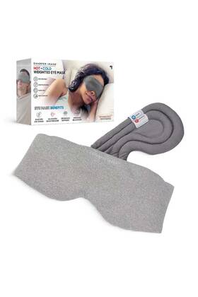 Sharper Image 840397504312 Weighted Hot And Cold Eye Mask