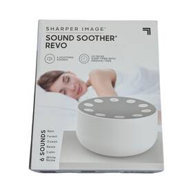 Sharper Image 840397516841 T5n Sound Soother Revo 6 Soothing Sounds/sleep Timer/gradual Fade