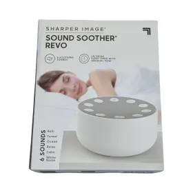 Sharper Image 840397516841 T5n Sound Soother Revo 6 Soothing Sounds/sleep Timer/gradual Fade