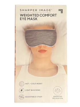 Sharper Image 843479174892 New Weighted Eye Mask With Heating And Cooling Adjustable
