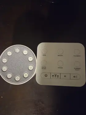 Sharper Image 851714006105 Portable Rain Sound Machine For Sleeping &sharper Soother White Nois