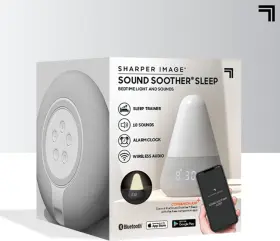 89621758 Sharper Image Asmr Sleep Soother Bedtime Therapy Light Electric Sound Machine