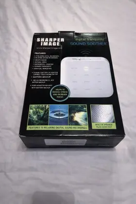 Ccc-15s Sharper Image Digital Tranquility Sound Soother White Noise Machine 11 Sounds