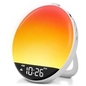 Shenzhen Litian Technology Co. Ltd Ds236 Sunrise Alarm Clock Radio For Bedroom With Sound Machine - Dual Wake Up Light