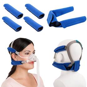 Shfgyg 2503yll0843bluj05hyus-fba-new All-in-one Comfort Solution 4 Cpap Strap Covers 1 Neck Pad Combo Pack