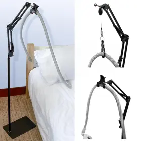 Shishuyu 717428009057 Cpap Hose Holder - Support Hanger With Bed Clamp Attachment Height Adj