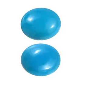 7929999 Shop Lc Aa Sleeping Beauty Turquoise Set Of 2 Ovl 5x4 Mm 0.54 Ctw