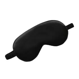 Hc-1002 Shuiniba Natural Silk Sleep Mask Blindfold Super Smooth Eye Black