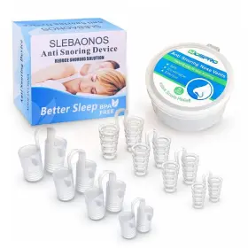 Slebaonos 738629507852 8 Pack Nose Vents To Ease Breathing Anti Snoring With Different Si