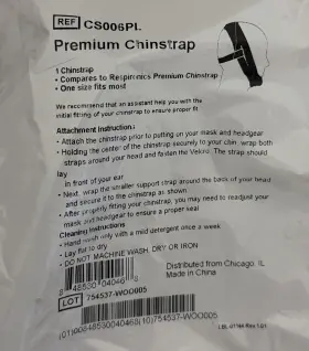 Cs006pl Sleep Care Club Premium Chinstrap New