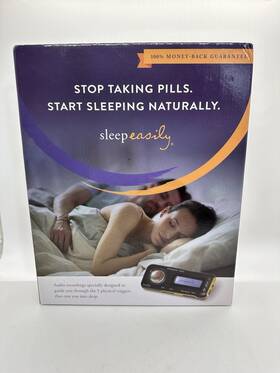 Sleep Easily 861349000218 Sound Therapy Device Training Aid System New Sealed