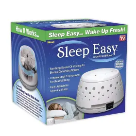Sleep Easy 720189764059 Sound Conditioner White Noise Machine Featuring Non Looping Soothing Natural