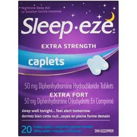 Sleep-eze 075137017429 Extra Strength 20 Caplets