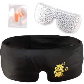 Sleep Monkey 651950998956 New Edition 2025 100% Mulberry Silk Mask With Cooling Gel Inserts And E