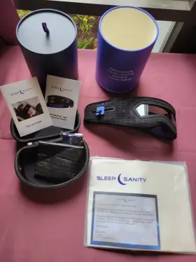 Cbt-1 Sleep Sanity 850066343005 Mask- With For Insomnia - New In Box