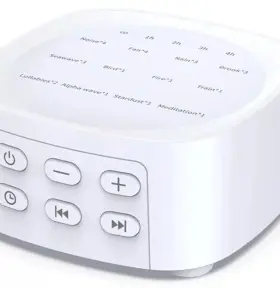 Swn-c2 Sleepbox Nwt Sleep White Noise Sound Machine In White. 25 Soothing Sounds And More