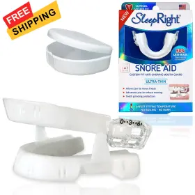 Sleepright 692121035513 Snore Aid Fda Cleared For Snoring Anti-snoring Device White