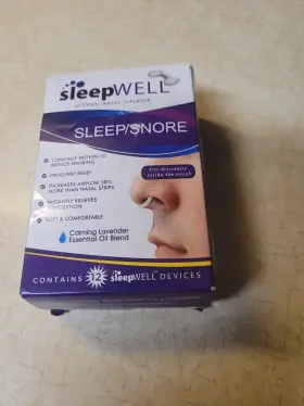 Sleepwell 846241030174 Snoring Solution Internal Nasal Dilators Increased Airflow And Easier Breathing