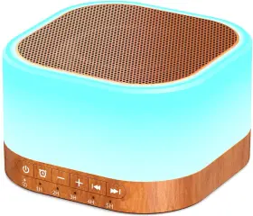 Sleezoo 726084780149 Sound Machine White Noise With 25 Soothing Sounds 12 Colors Ligh