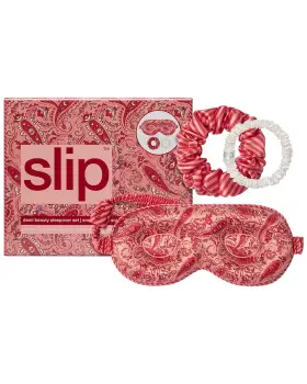 11114356990000 Slip Pure Silk Beauty Sleepover Set - Demi Womens