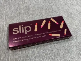 Slip 810046980170 Pure Silk Maroon Sleep Mask Inch Lipstick Queen New In Box Beauty Face Health