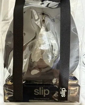 Slip 810046980248 Frequent Flyer Travel Set Black Silk Neck Pillow Face Covering Sleep Mask