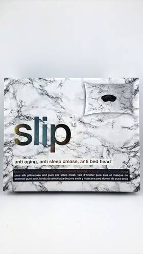 Slip 810046980293 Charcoal And Marble Beauty Sleep Collection Gift Set - Nib