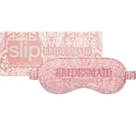 Slip 810046983317 Silk 100% Pure Sleep Eye Mask Bridesmaid Pink New