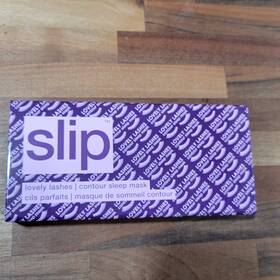 Slip 810046986455 Silk Contour Sleep Mask Lovely Lashes Grape New