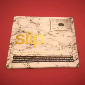 Slip 810046992093 Silk Mulberry Pillowcase And Eye Mask Collection Queen Brand New Mrsp 135