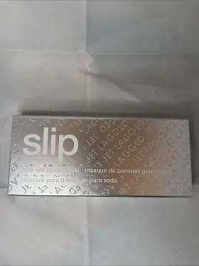 Slip 850004304754 Pure Silk Jet Lagged Sleep Mask - Eye Gray/silver Original Box