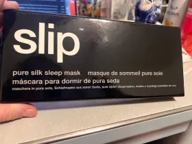 Slip 853218006100 Pure Silk Sleep Mask Black - New Unused
