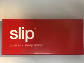 Slip 853218006285 Nib Pure Silk Sleep Mask Limited Edition Red