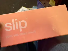Slip 857032008012 Pure Silk Sleep Mask Pink -from Zodiac Collection -brand New Unopened