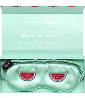 Slip 857032008456 Limited Edition Bnib Pure Silk Sleep Eye Mask Watermelon Cooler