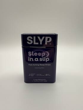 Slyp 199874674452 Sleep Fast Acting Strips Calming Mint L-theanine 3 Mg Melatonin - Brand New