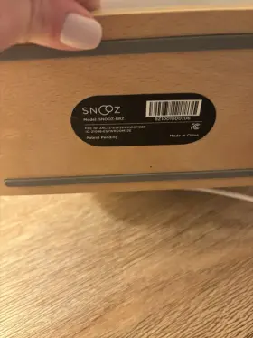 Bz1001000706 Snooz Breez Smart Bedroom Fan And White Noise Machine- Lightly Used