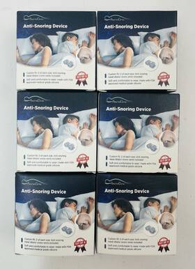 Snorecare Bd1dk1aui Lot Of 6 Set 4 Anti-snoring Device Nasal Dilator Vents New