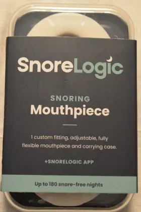 Snorelogic 742761934452 New Snoring Mouthpiece Snore Relief Device And App