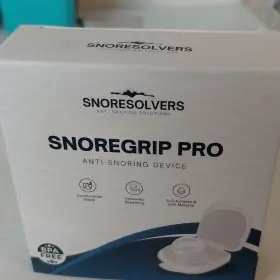 A0406 Snoresolvers 12-07/02333/a0406 Snoregrip Pro Anti-snoring Bpa Free Mouthguard Clear