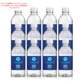 Snugell 37-9zbn-v4ez Distilled Water For Cpap 12 Ounce Pack Of Shuangmianbai-3391
