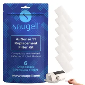 Snugell 850035116937 Disposable Airsense 11 Cpap Filters 6-pack Designed For Resmed Air