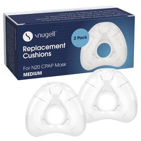 Snugell 850057109542 Airfit N20 Replacement Nasal Cushion Medium 2 Pack Premium Cushions