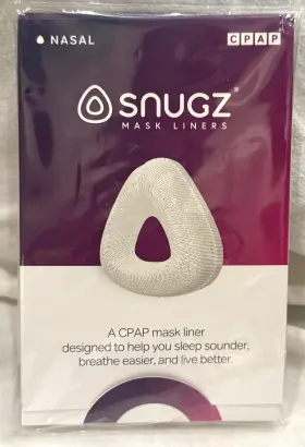 Snugz 860286000923 Nasal Mask Liners Machine Washable One-size-fits-most Cpap
