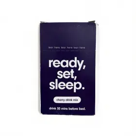 Som Sleep 857166007295 Drink Mix Cherry Ready Set 15 Powder Sticks Sugar Exp 5/25