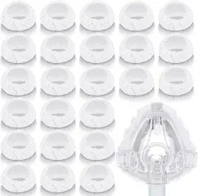 1932 Sosation O 24 Pack Mask Liners Full Face Reusable Soft Covers Reduce Air Leaks