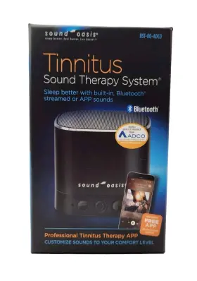Bst-80-adc0 Sound Oasis Tinnitus Therapy System Bluetooth With 20 Sounds