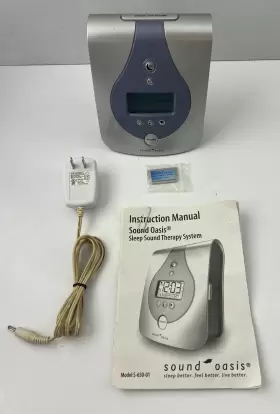 S-650-01 Sound Oasis Advanced Sleep Therapy System S-650 Tested W 2 Cards