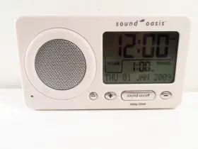 S-850w Sound Oasis Model Travel Sleep Machine White Noise Alarm Works