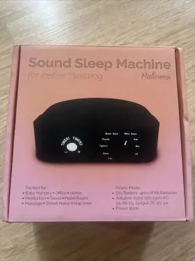 X001a6gnu5 Sound Sleep New Machine By Palermo 10 High Quality Sounds 2 Timers Noise Cancel